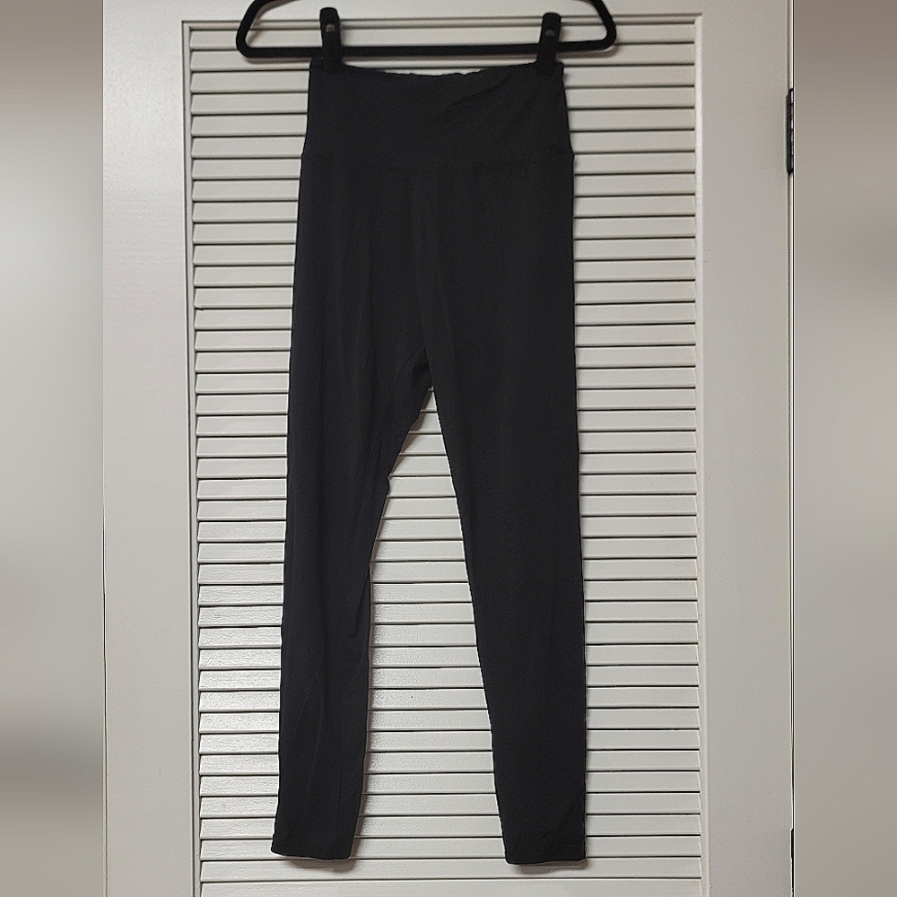 Black Stretchy Activewear Leggings